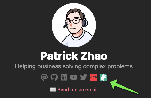 Profile link icon